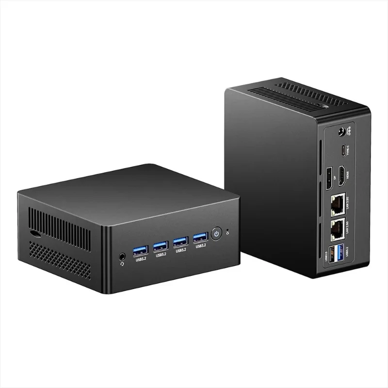 SZBOX M9N I3-N305 كمبيوتر صغير Win11 Pro DDR4 3200 جيجا هرتز 2280 NVME SSD ثنائي LAN 4K شاشة ثلاثية USB 3.2 كمبيوتر ألعاب مكتبي مكتبي