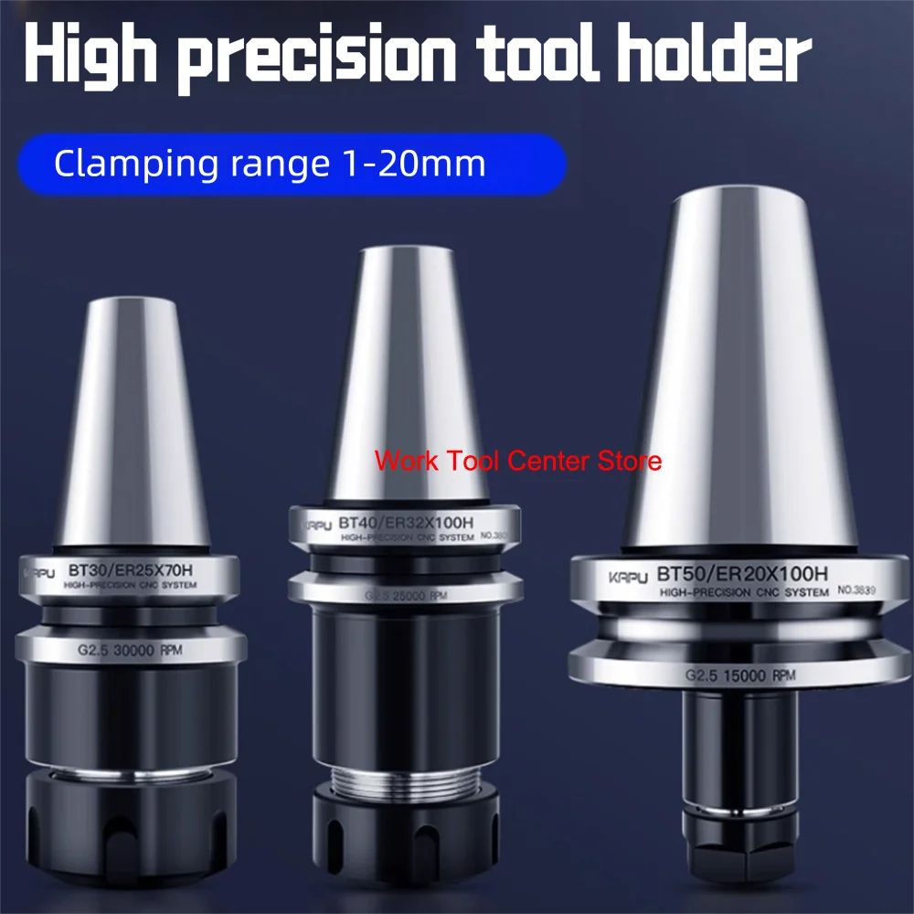 CNC Dynamic Balance Spindle Changer Cone BT40 ER32 ER16 ER20 ER11 ER25 Collet BT30 Tool Holder Milling Cutter Drill Clamp Chuck