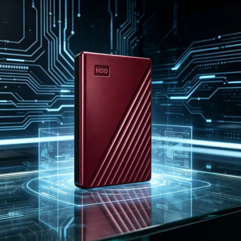 13 Colors Portable External Hard Disk 500GB-4TB Large Capacity Fast Transfer Creator Video Backup Storage HDD for PC Laptop
