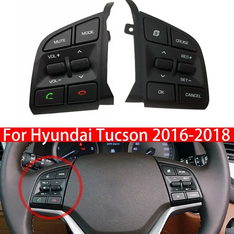 

96710D35004X 96720D32004X для Hyundai Tucson 2016-2018 автомобильный многофункциональный переключатель управления рулевым колесом, кнопки, внутренние детали