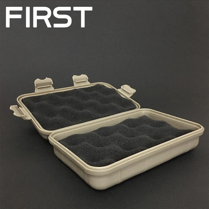 Outdoor Tactical Waterproof Dust-proof And Shock-proof Multi-function Safety Box Plastic Protection Sealed EDC Storage Box