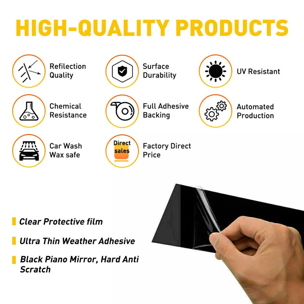 

Door Pillar Trim Glossy Black Door Pillar Post Trims Cover for Dodge Charger 2006 2010 Easy Installation Superior Quality