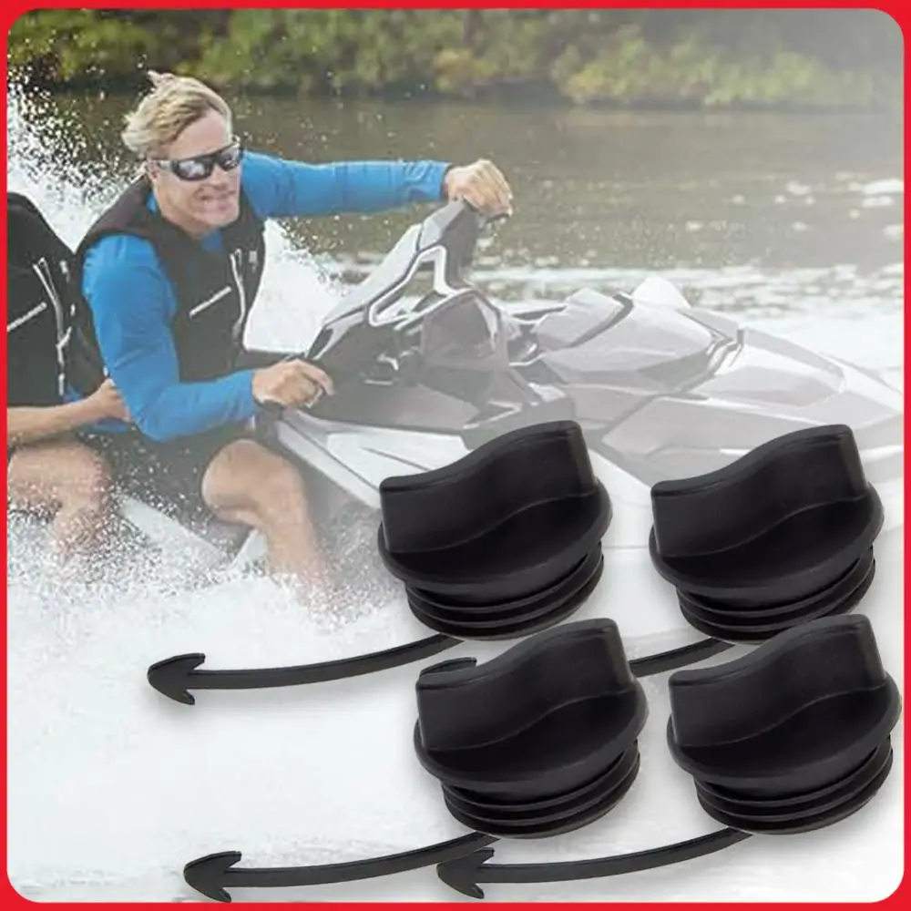 

4 шт. черных заглушек с уплотнительными кольцами (O-Ring) заменяют 292001352, 292002024. Крышки сливных заглушек, совместимые с SeaDoo Spark, RXT, GTI, GTX, Wake.