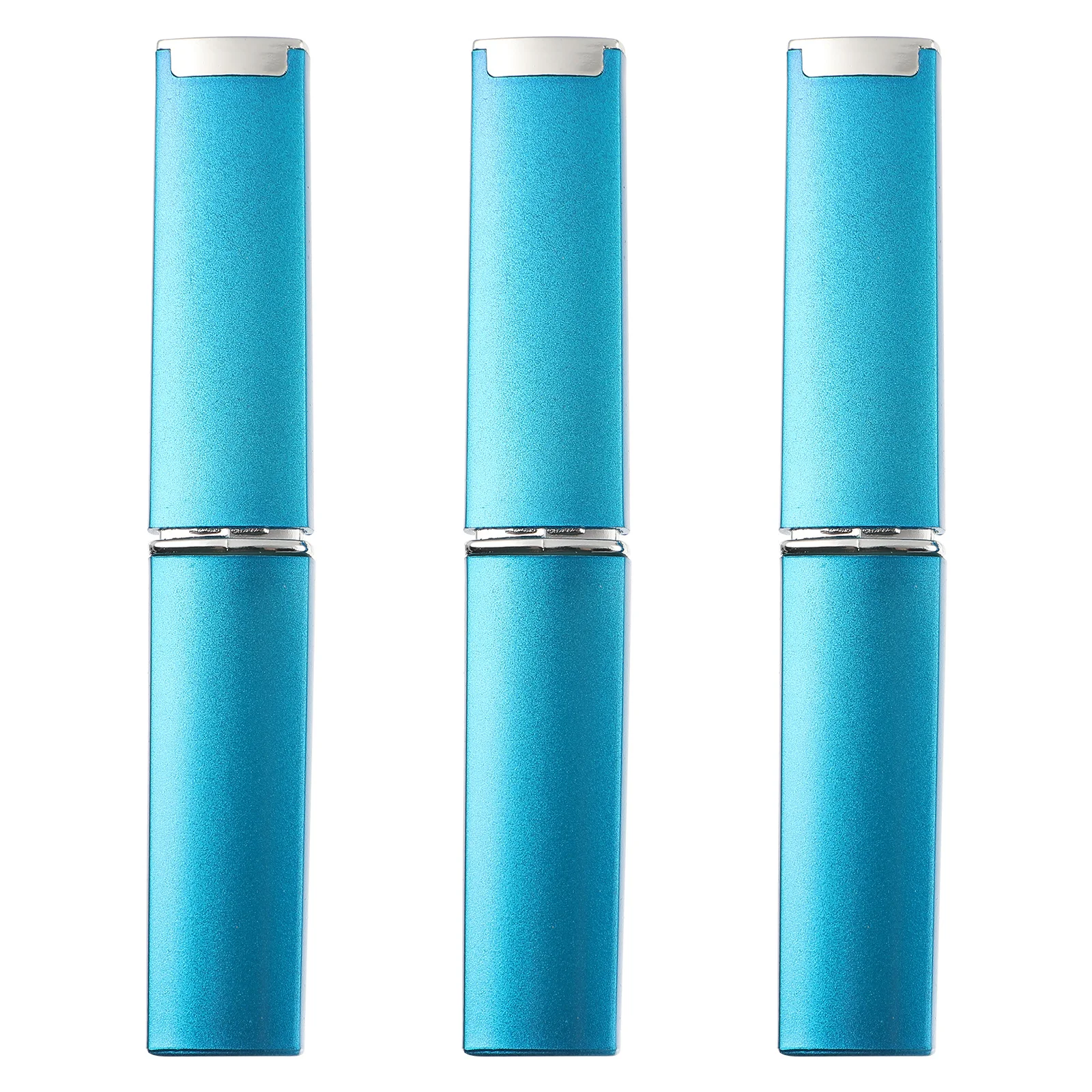 3 Sets Maniküre-Werkzeug, Nagelpolierer, Puffer, Heimgebrauch, Akten, Glasbehandlung, blaue Farbe