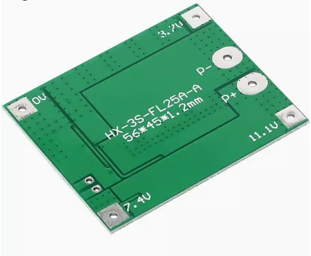 جديد 3S 25A ليثيوم أيون 18650 BMS PCM بطارية لوح حماية bms pcm مع توازن ل ليثيوم أيون يبو بطارية شحن حزمة وحدة