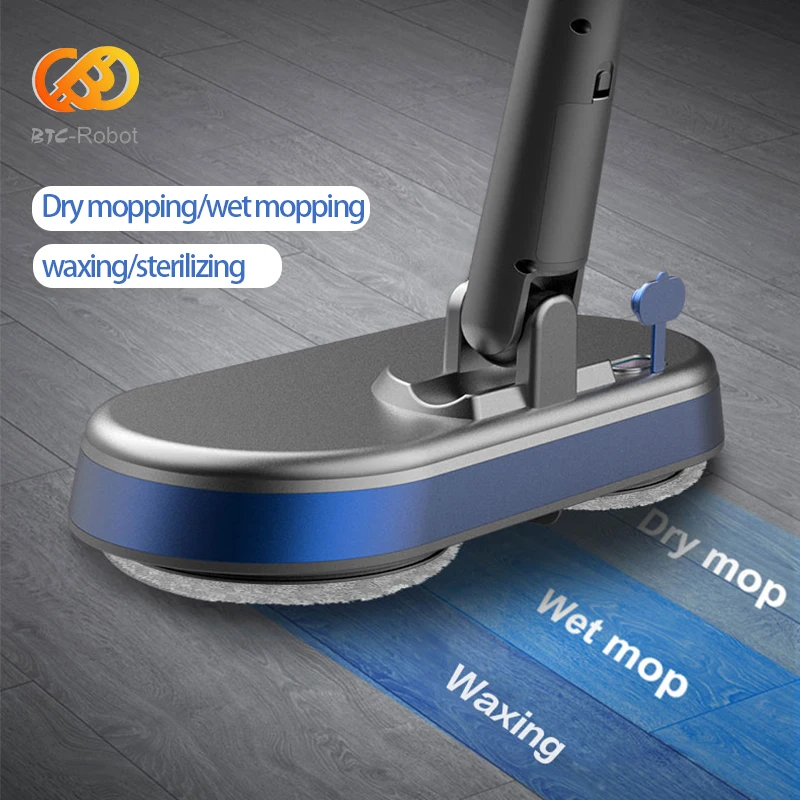 Mop With Spin Floor Washing Mops To Clean Floor Wireless Electric Broom Electric Mop Cleaner Floor Household Cleaning Tool