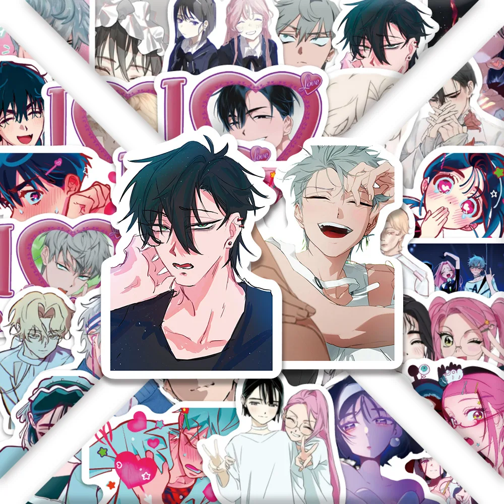 

50Pcs Anime Alien Stage Stickers Till Ivan DIY Stickers Phone Luggage Skateboard Refrigerator Waterproof Decals