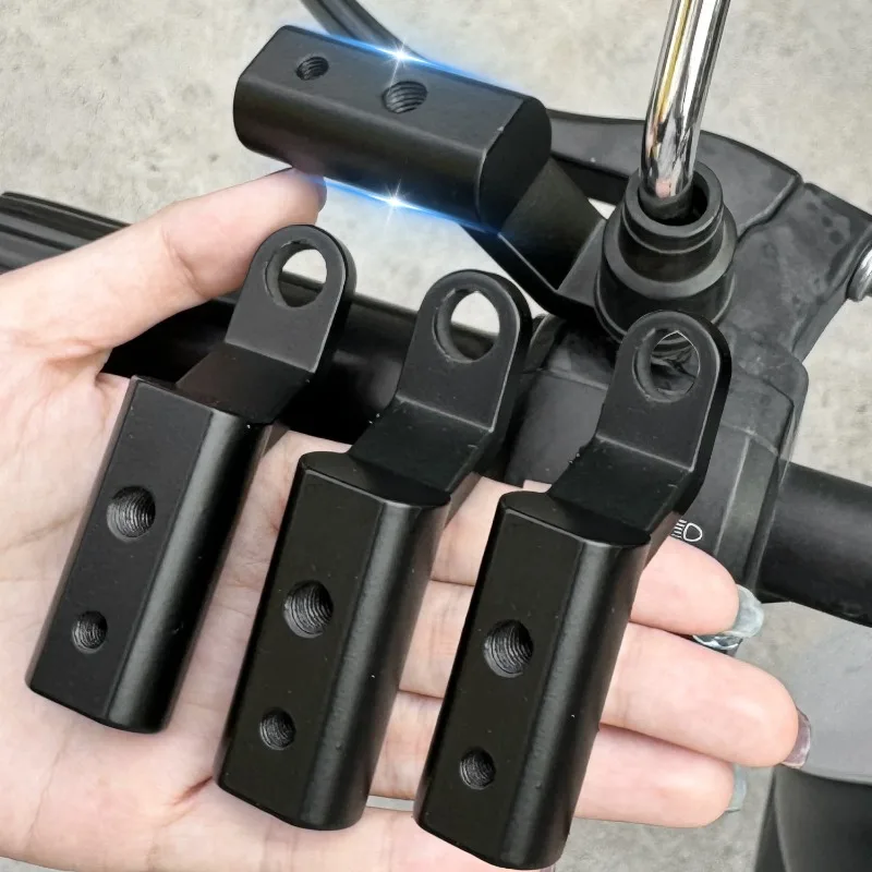 1/2PCS Motorcycle Spotlight Extension Bracket Multi-function Rearview Mirror Bumper Expander Bracket Motorbike Bikes Accessories