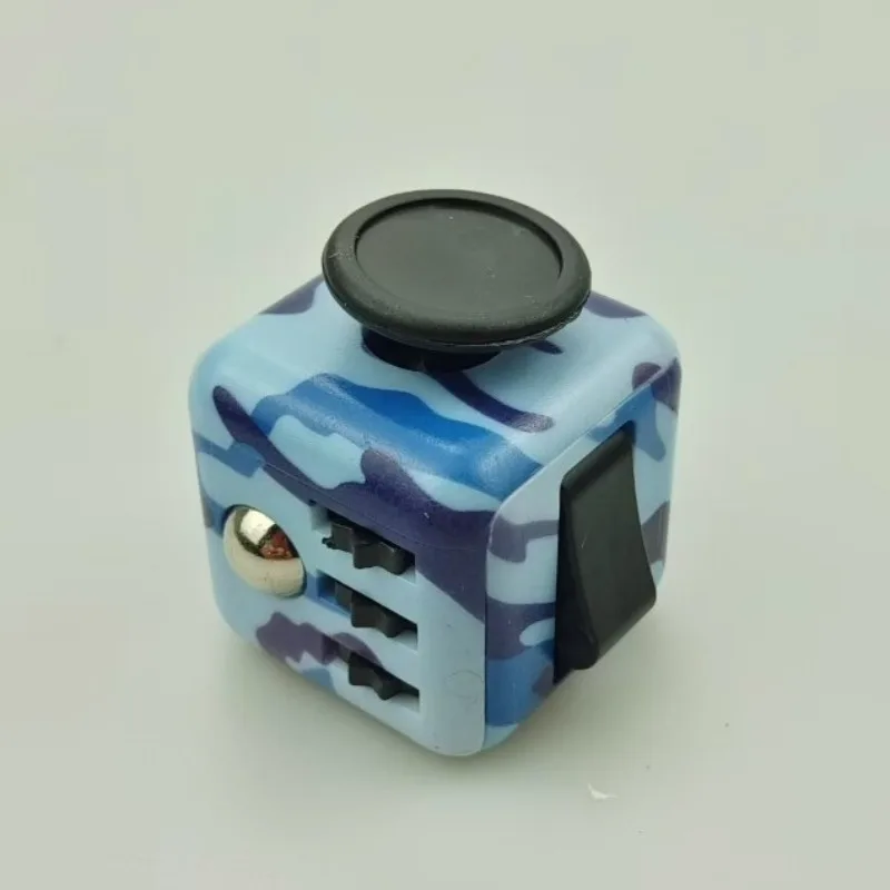 Kostka Infinity Cube, nowa kostka antystresowa na niepokój, sensoryczna układanka na palce, zabawka biurkowa, fajny gadżet EDC dla dorosłych