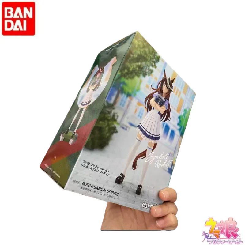 

В наличии оригинальная фигурка Bandai Banpresto Symboli Rudolf, модель, украшения, статуя, товары в стиле аниме, экшн-фигурка Uma Musum