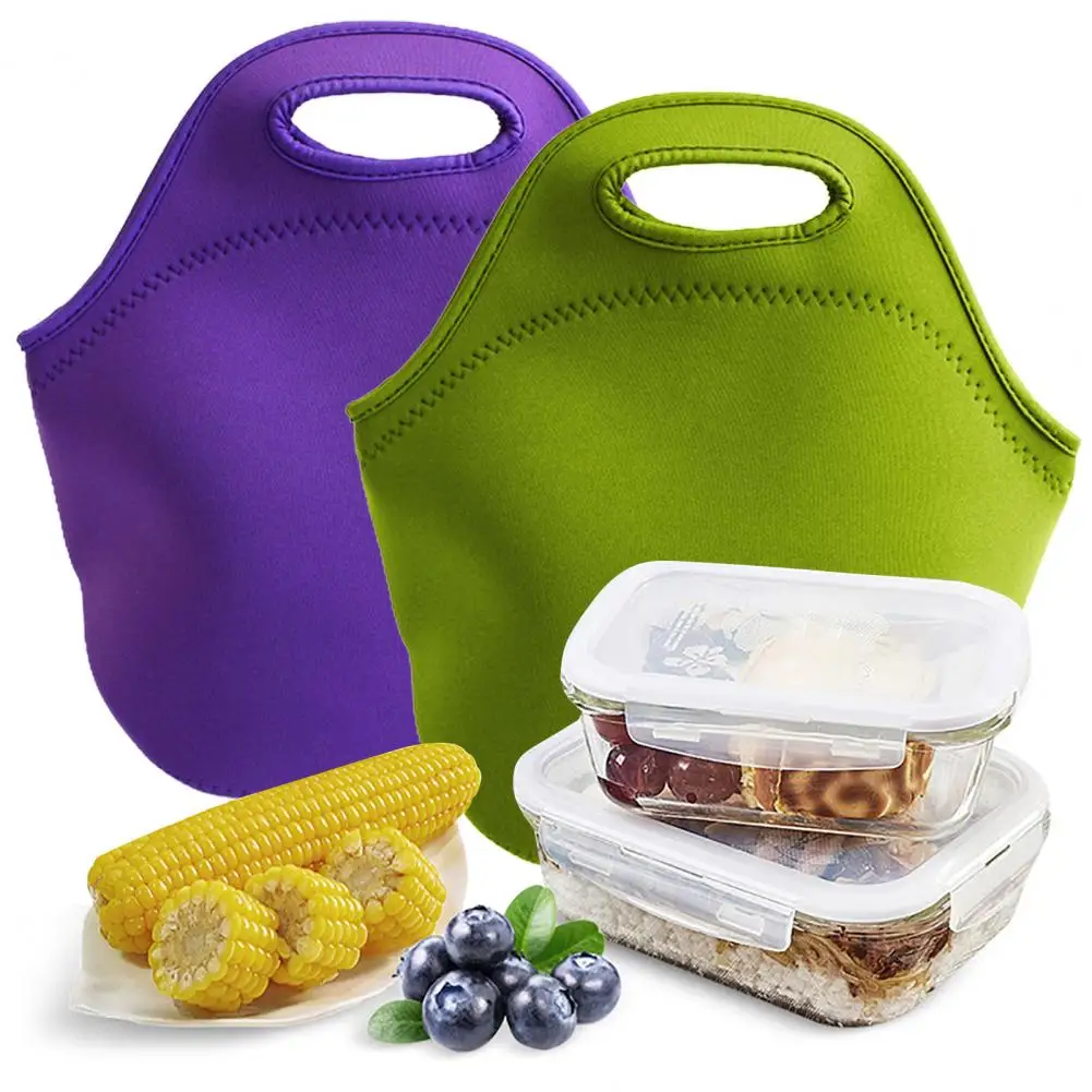 Bento Bag Anti-scratch Picnic Lunch Food Carrying Handbag