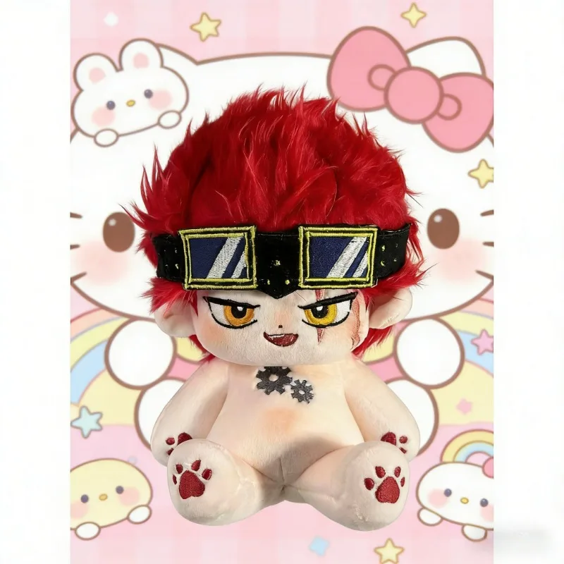 

Eustass Kid 20cm Cotton Plush Doll Anime Birthday Gift, One Piece for Friends (No Clothes Included)