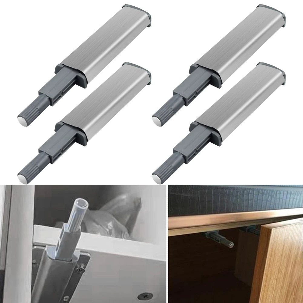 PVC+Stainless Steel Magnetic Push Latch Magnetic Push Latch PVC+stainless Steel Versatile Elegant Design Dressers For Cabinets