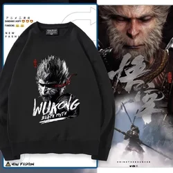 Pullover moda nero mito WuKong divertente Pullover uomo estate Casual maschile Pullover Hipster Hip-hop Pullover Homme Streetwear