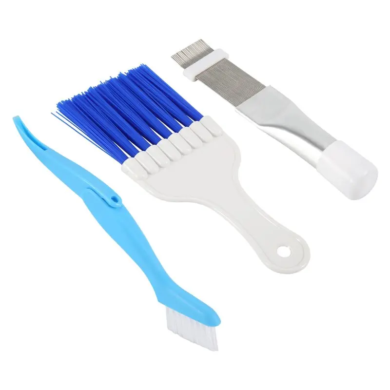 Air Conditioner Condenser Fin Comb Cleaner Set Kit Air Conditioner Fin Cleaner Brush Kit Evaporator Radiator Repair Tool Top-Rat
