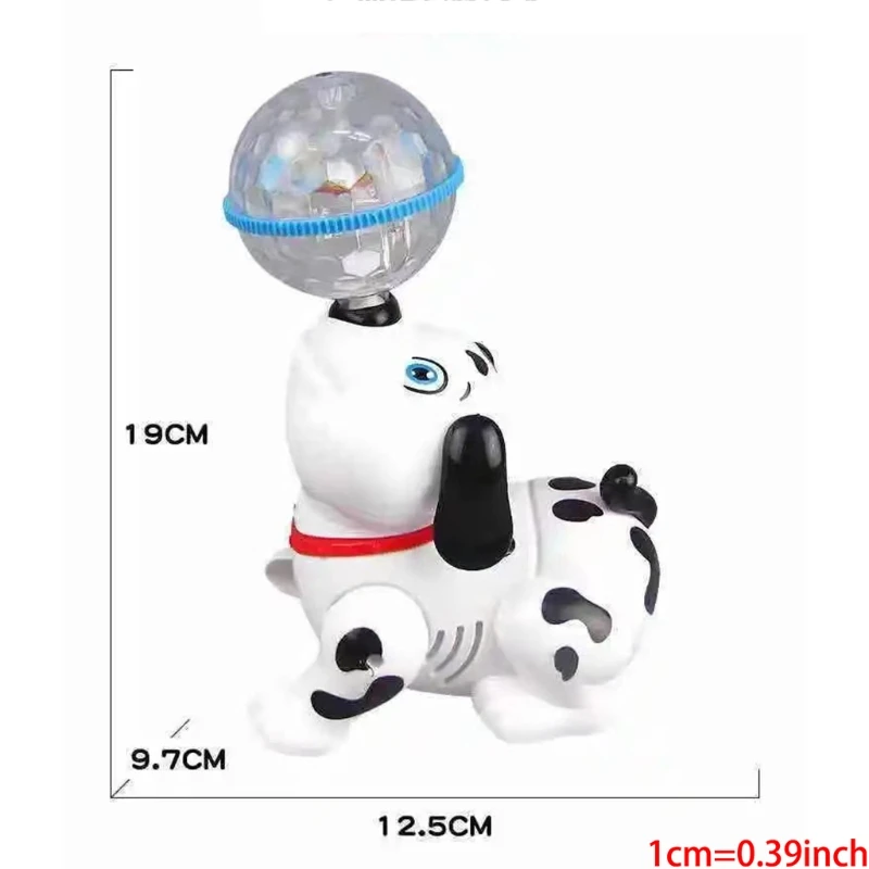 Perro Robot mascota, Robot interactivo, música, cantar, caminar, agitar, mover, cachorro, Robot juguete, iluminar para a 3