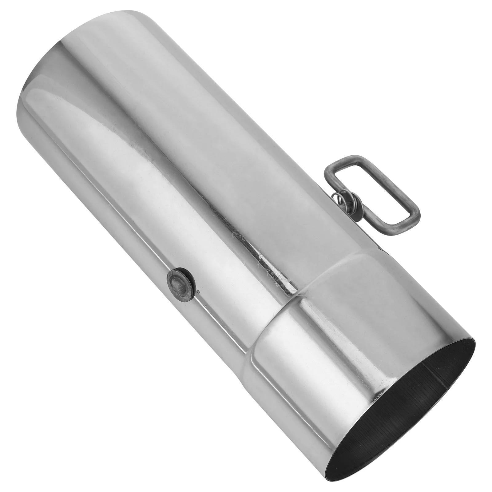

Stainless Steel Chimney Pipe 76Mm Heat Resistant Fireproof Adjustable Damper Tent Stove Chimney Spark Barrier Outdoor Camping