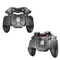 ABDE-MEMO AK77 Game Trigger Phone Cooler Fan Game Controller Pubg Controller With Fan Pubg Mobile Trigger Shooter Joystick