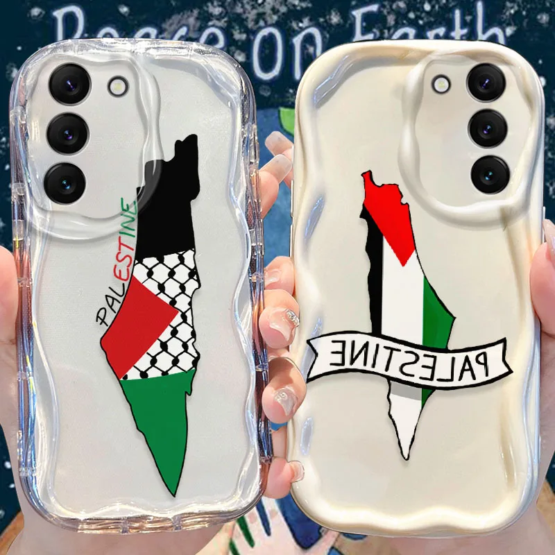 Palestine Flag Case for Samsung Galaxy A33 A32 A31 A30 A20 A24 A23 A22 A21S A20S A14 A13 A12 5G A10S A04E A04 4G A03 Core Cover