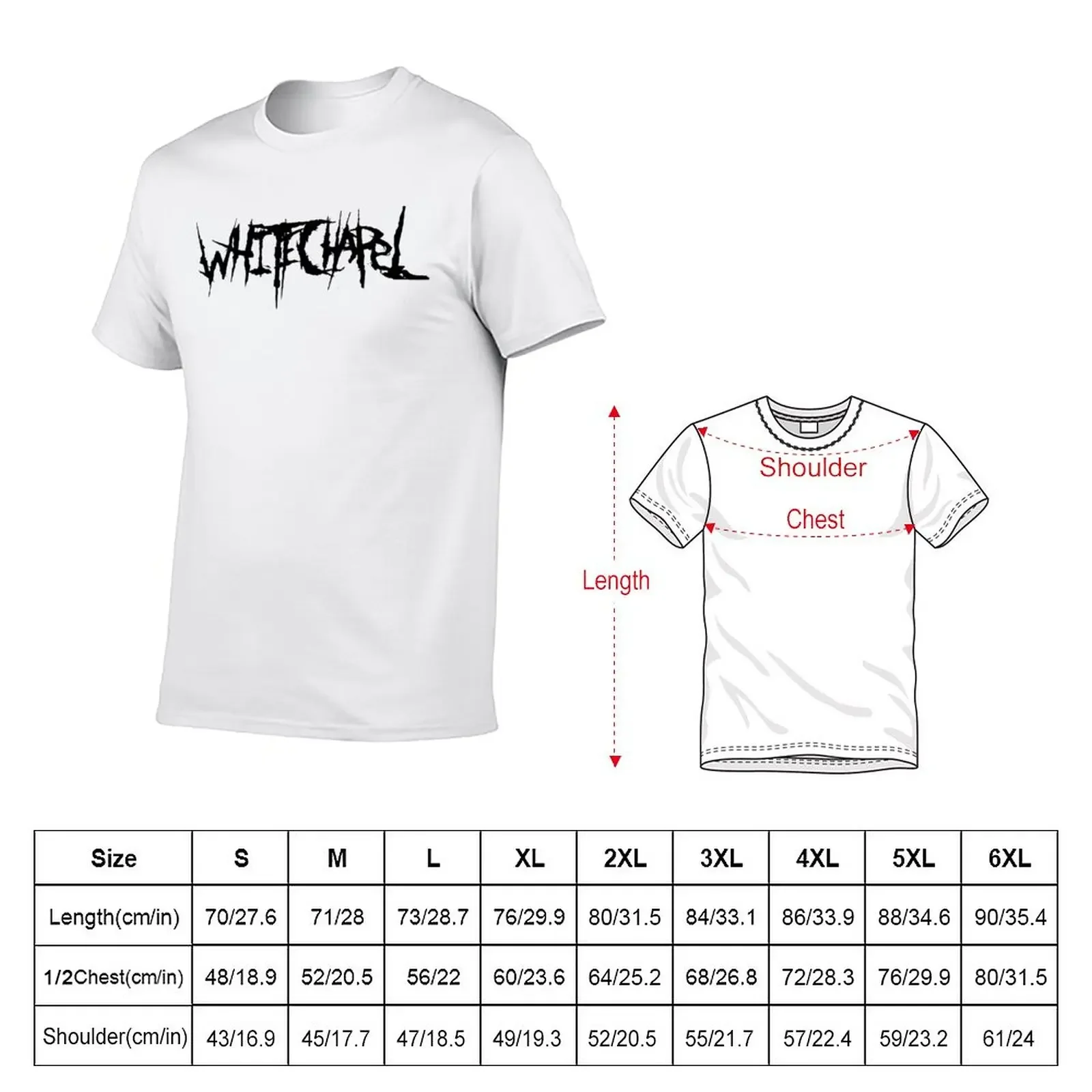 Whitechapel T-Shirt Blouse plus size tops tops mens graphic t-shirts anime