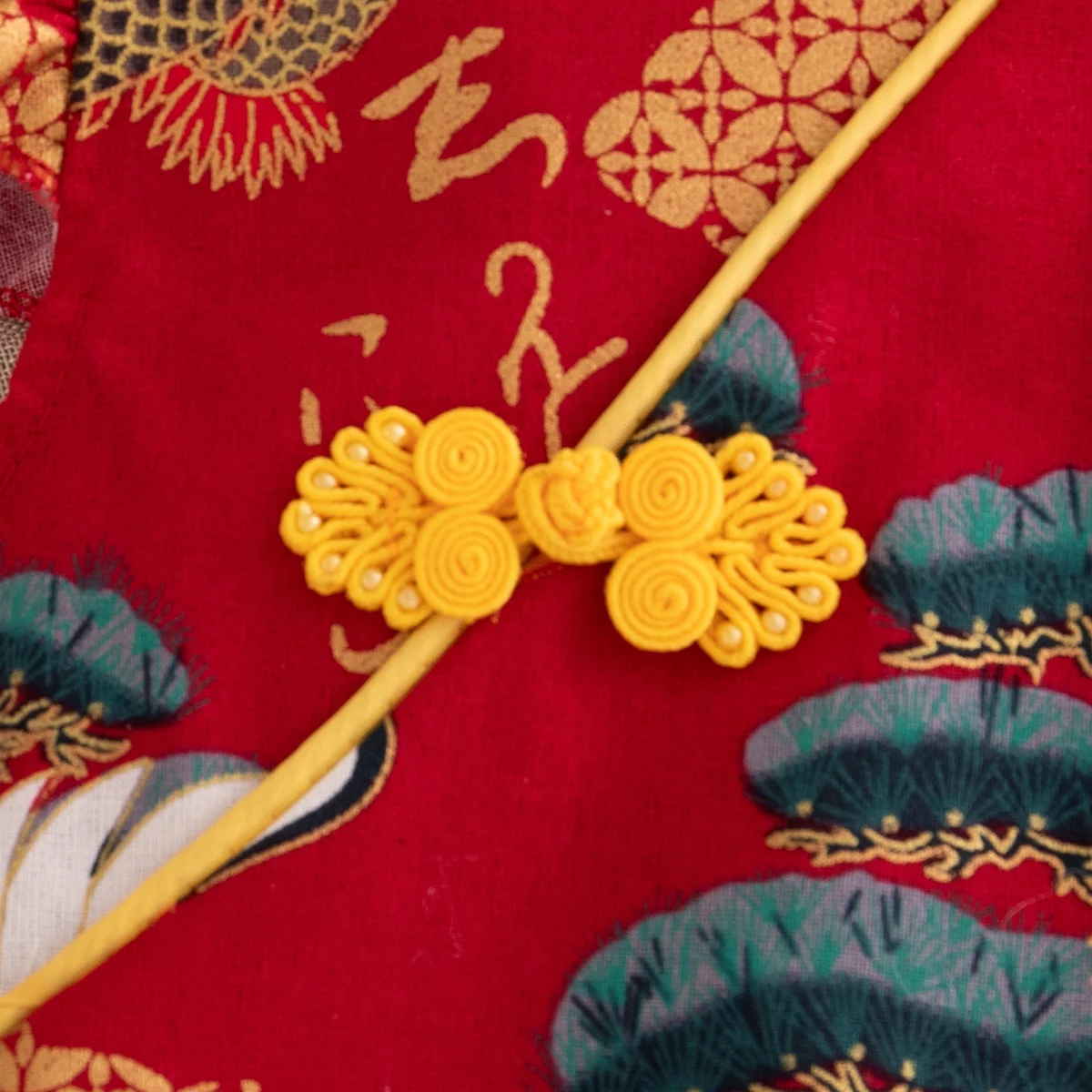 Sommer Neues Baby-Mädchenkleid im Retro-Stil, süße und niedliche Kinderkleidung mit Rüschenärmeln für Neujahrspartys (0–3 Jahre alt) – Detail 11