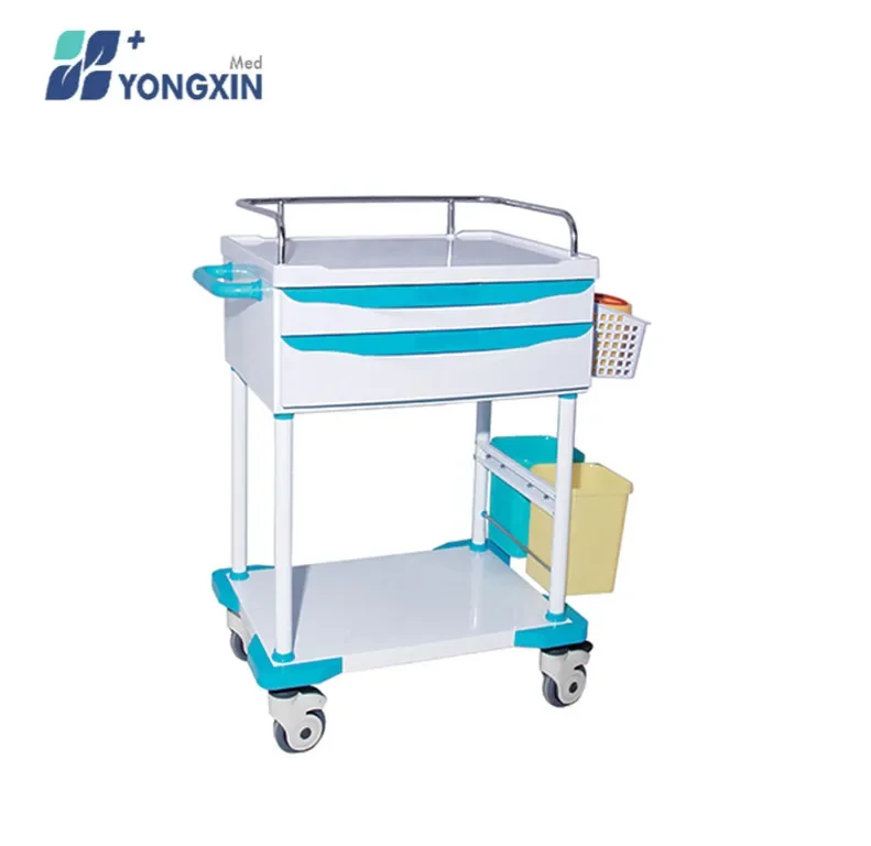 Hospital Furniture Medical trolley Hospital medication emergency trolley (YX-CT6002)