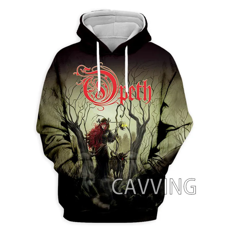 New Fashion Women/Men's 3D Print Opeth Rock Hoodies Hooded Sweatshirts Harajuku Hoodie Sweatshirts Tops  H02