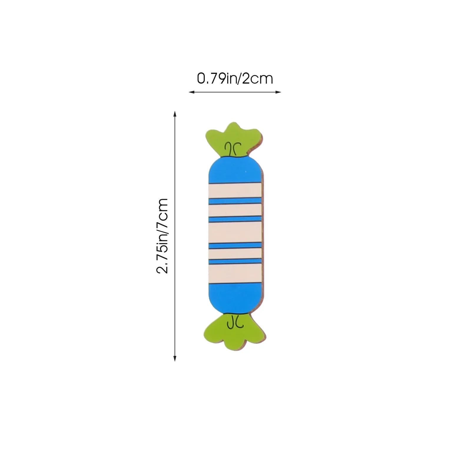 Planche en bois en forme de bonbon pour enfants, 1 ensemble de couleurs assorties, éducative pour le développement cognitif, reconnaissance des formes, correspondance amusante