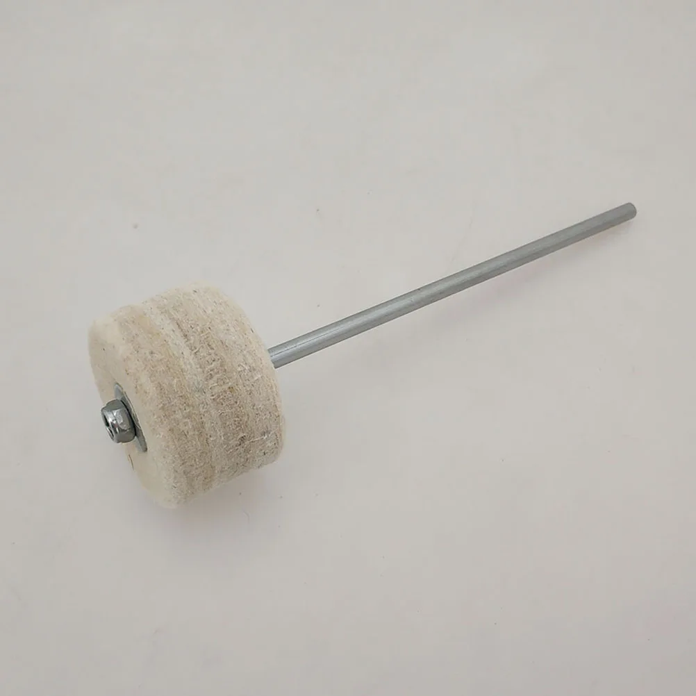 

White Drum Pedal Hammer Durable Beater Fast Response Classic Design Suitable for Students Intermediates Drummers Drum Pedal