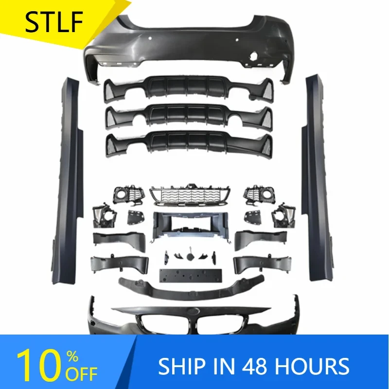 

2025 Accessories SportStyle Body Kit Car Bumpers Front Lip Rear Diffuser Side Skirts Tec Part