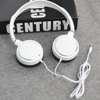 Universel 3.5mm filaire ordinateur casque pliable Portable musique jeu casque suppression de bruit sport écouteur stéréo casque 5