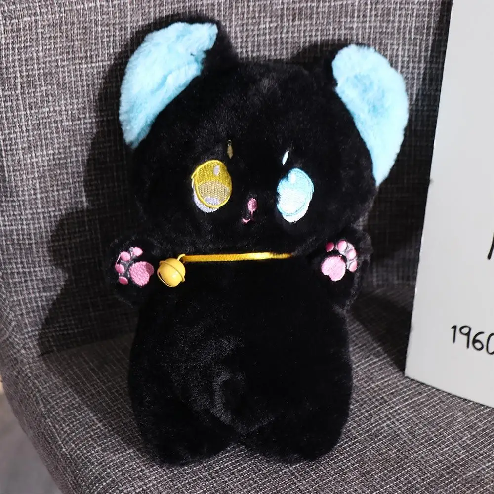 Black and White Cat Black and White Cat Plush Toy Stuffed Animal Different Eyes Cartoon Fairy Cat Friends Birthday Gift