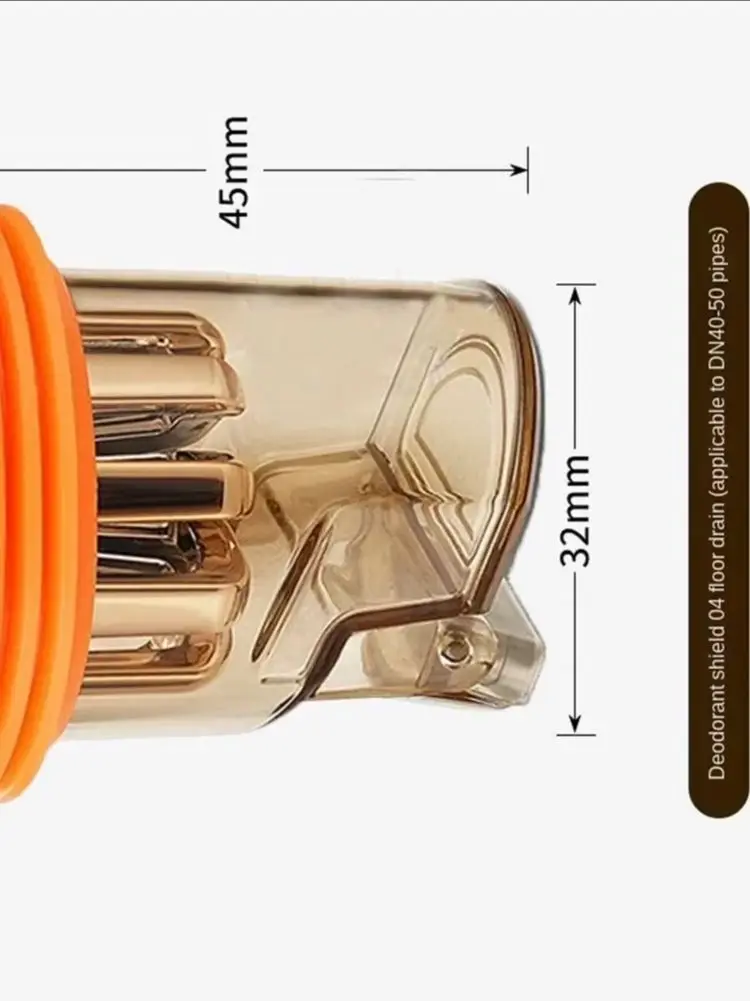 1pc Way Valve Shower Drainer Floor Drain Anti Odor Drain Cover Sewer Strainer Plug Plug And Play Floor Strainer Plug Trap