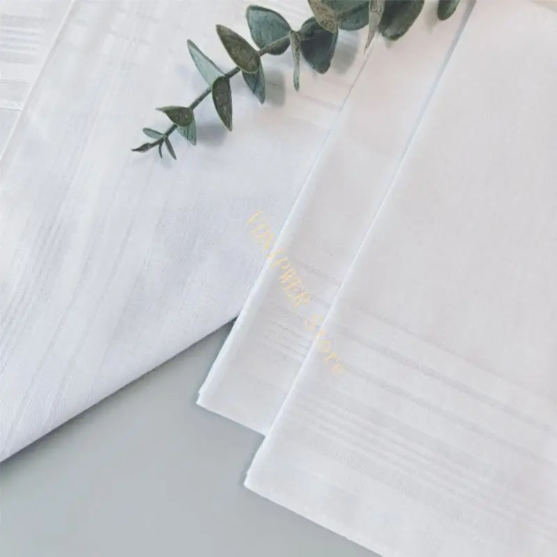 الفخامة مناديل وايت مناديل القطن السريع #5