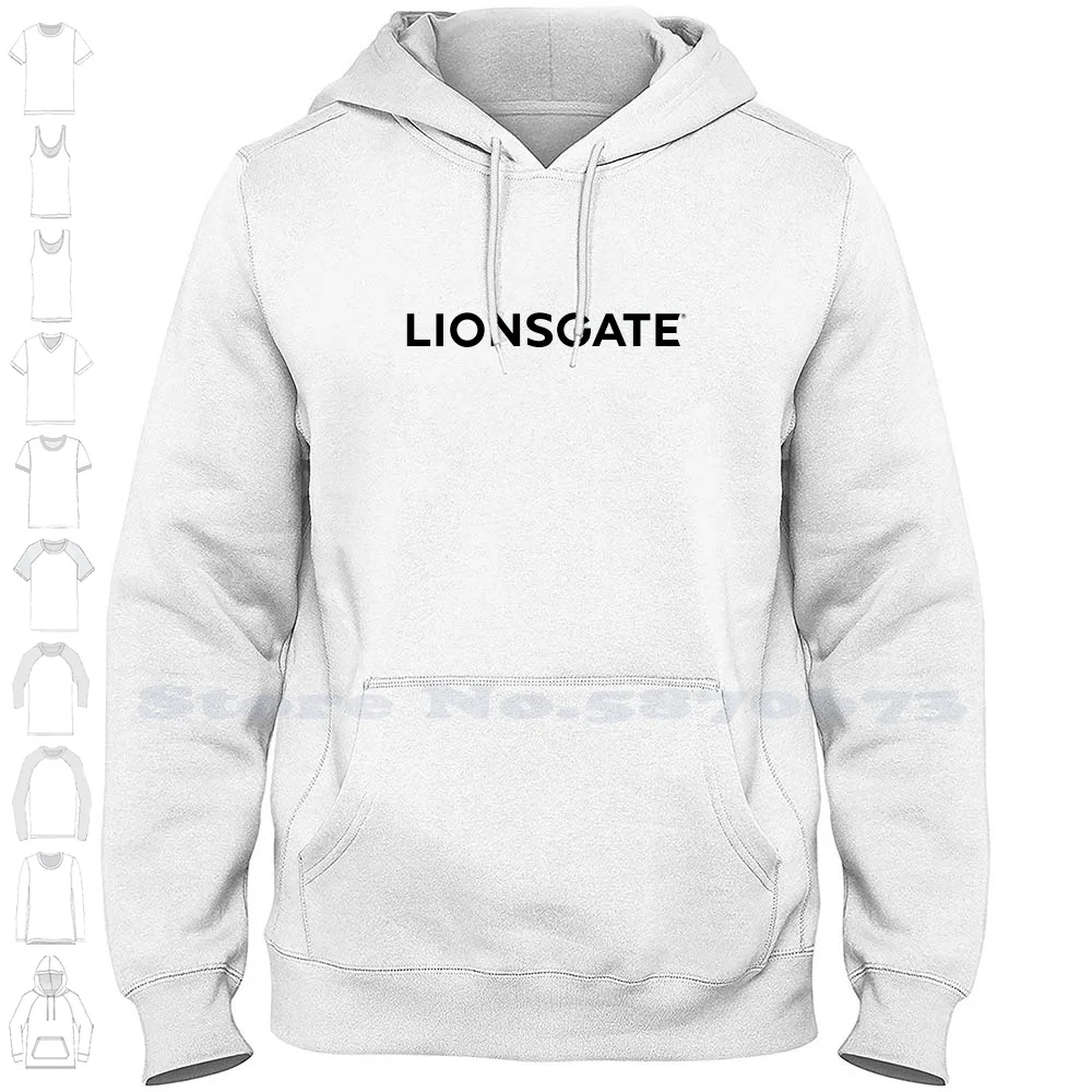 

Lionsgate Logo Unisex Clothing 100% Cotton Sweatshirt Printed Brand Logo Graphic Hoodie