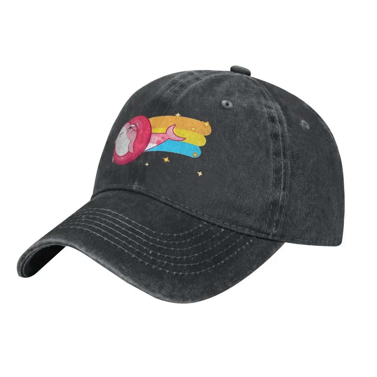 Summer Cap Sun Visor Pink Shark Rainbow Funny Hip Hop Caps Nimona Monster Girl Cowboy Hat Peaked Hats