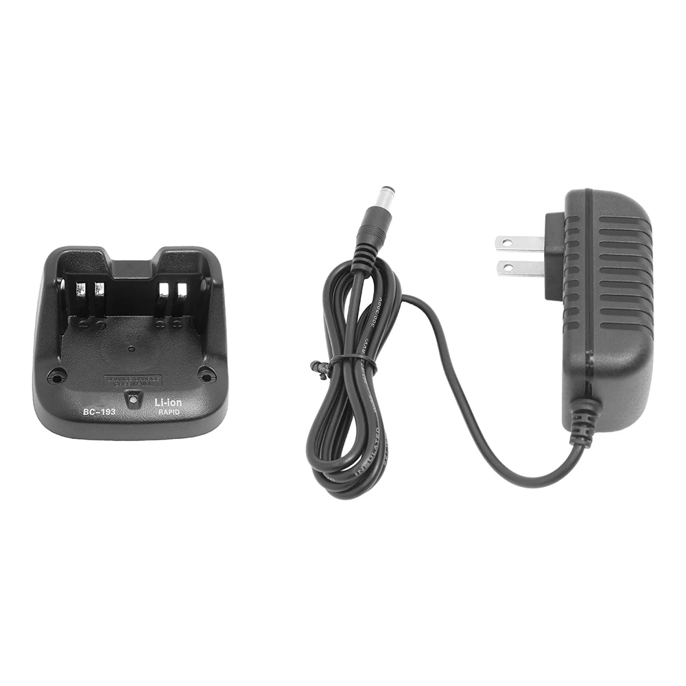 

BC193 Walkie Talkie Battery Desktop Charger For Both BP264 BP265 Battery IC-F70HD IC-S70 IC-V8E IC-V88 two way radio