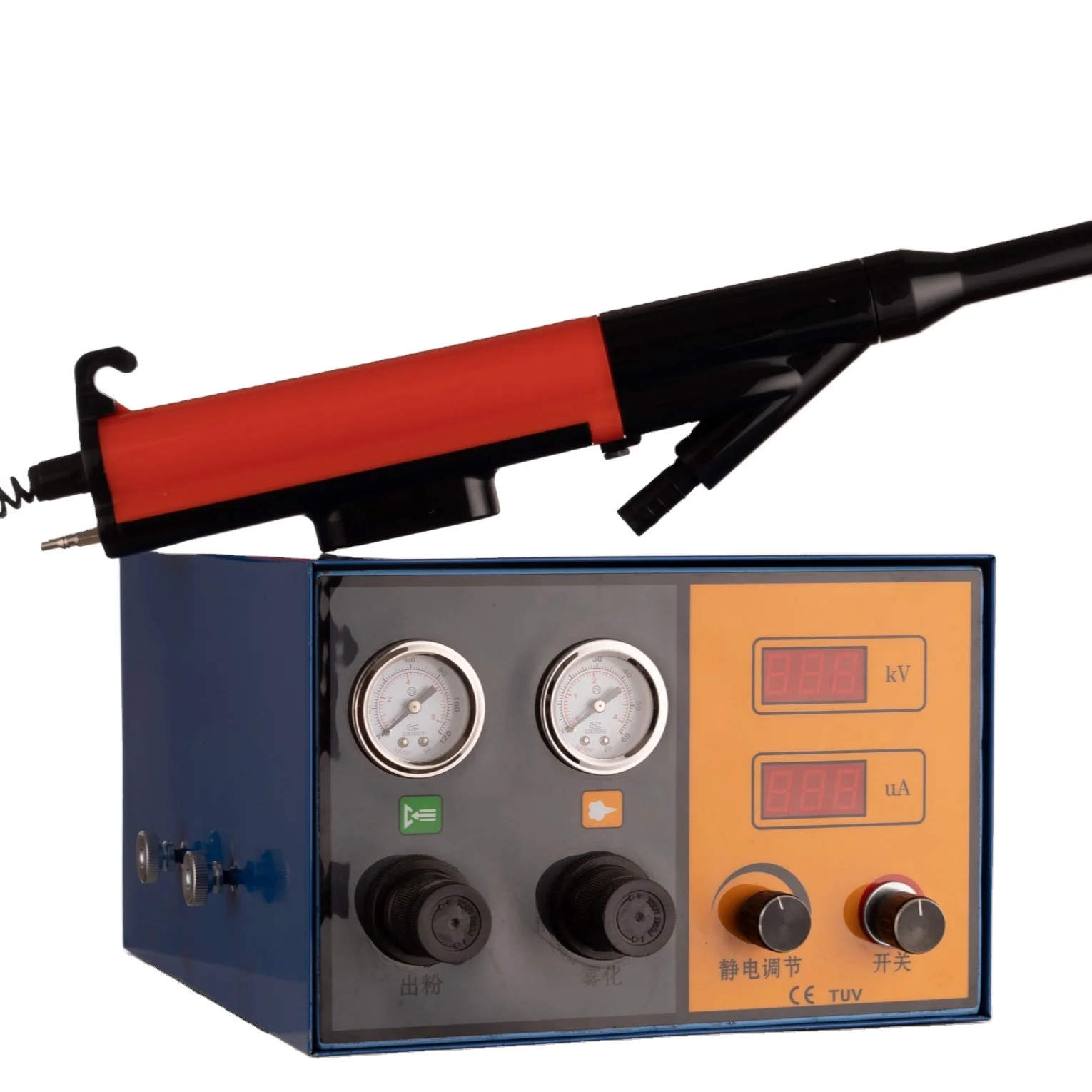 Electrostatic Powder Coating Gun and Controller for Automatic Powder Coating Line