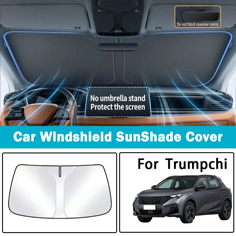 

Suitable for Trumpchi GS3 GS4 GS5 GS8 E9 M6 Car Sunshade Front Sunscreen Thermal Insulation Parasol Shade