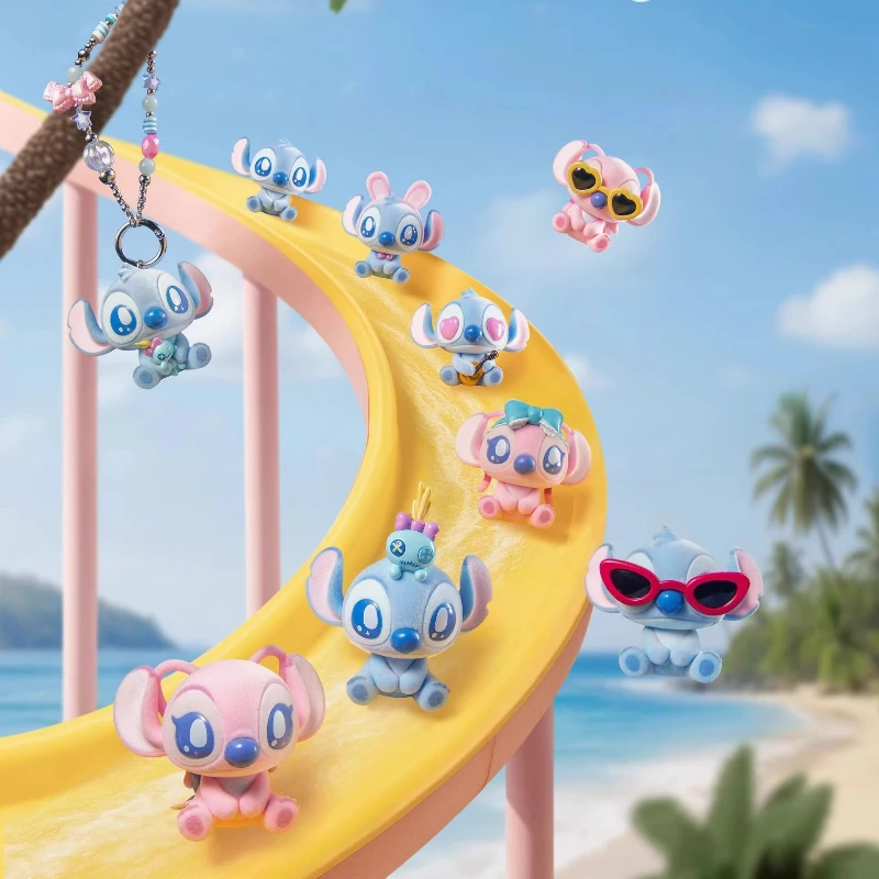 

MINISO Stitch Confession Series Blind Box Trendy Toy Surprise Mystery Box Bag Key Chain Pendant Collection Decoration and Gifts