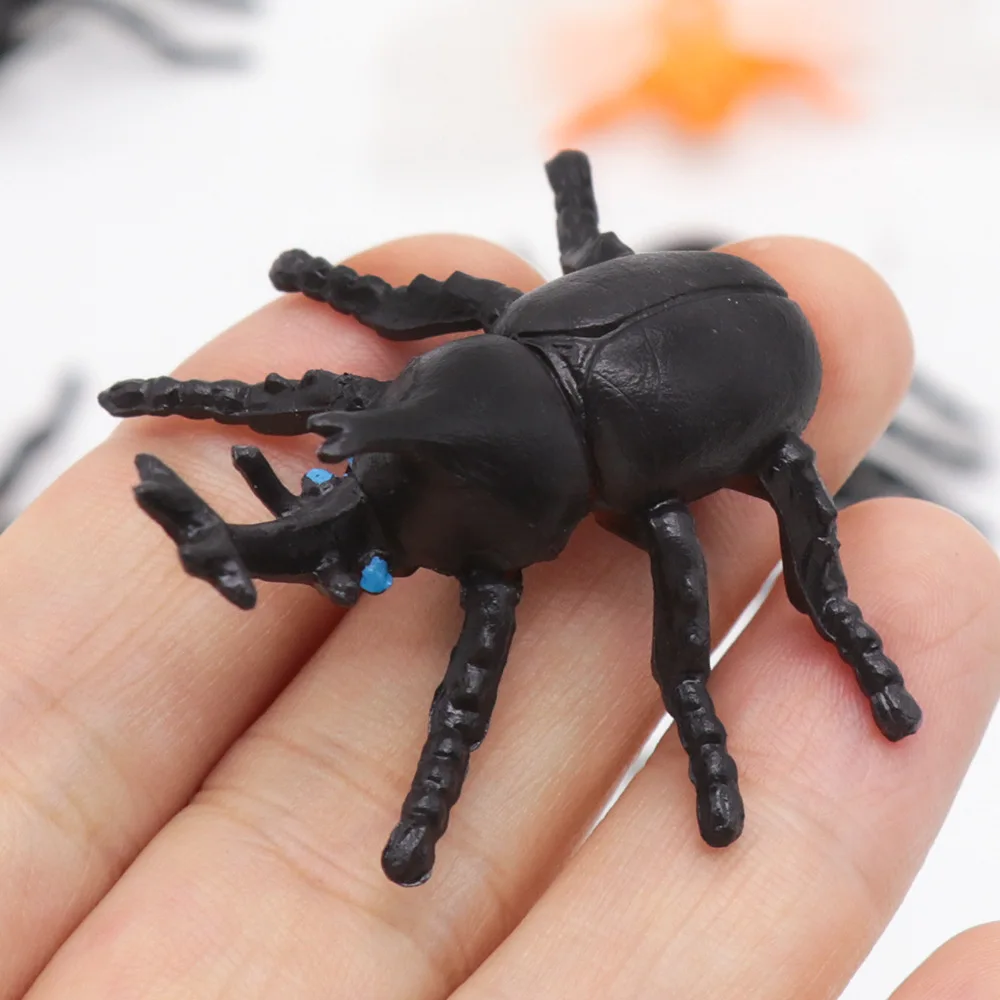 

12pcs Simulation Funny Insect Toys Spider Dragonfly Butterfly Animal Toy Model Party Favor Creative Quirky Toys Birthday Gifts