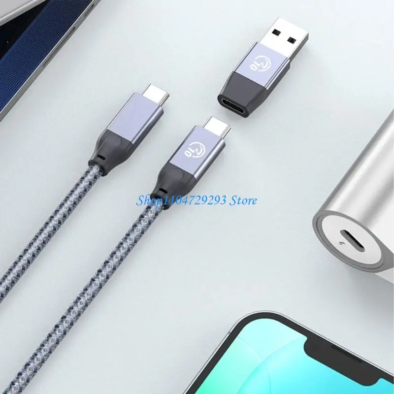 Y2GD USB Hub USB Splitter for Effortless Data Transfer 5V3A Charging on Computers