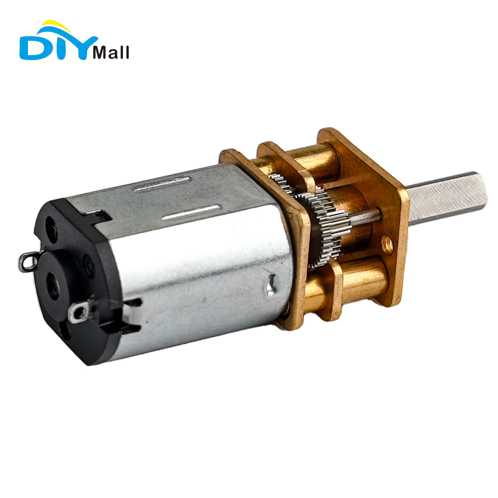 Mini metal gear motor DC 6V 800RPM suitable for electronic door locks, small robots, electronic DIY toy cars