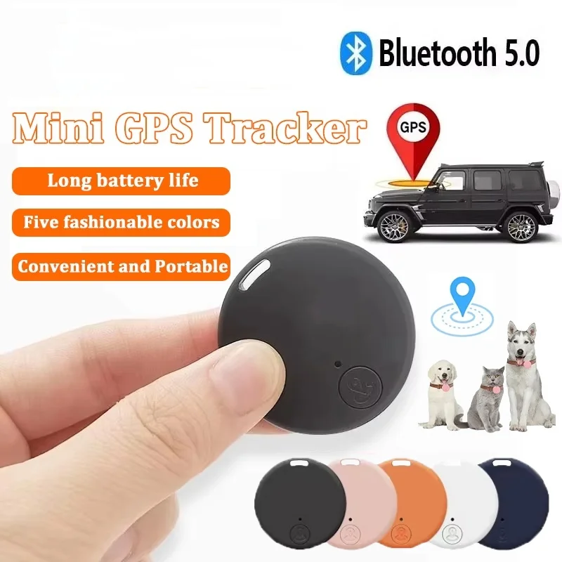 

Wireless Mini GPS Tracker Anti Lost Alarm Key Finder with Bluetooth APP for iPhone Android Smart Tag Locator for Keys
