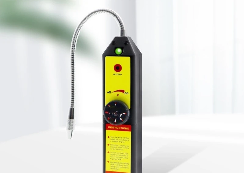 

WJL-6000 Automobile Leak Detector Electronic Halogen Refrigerant Air Conditioning Refrigerant Gas Leak Detector