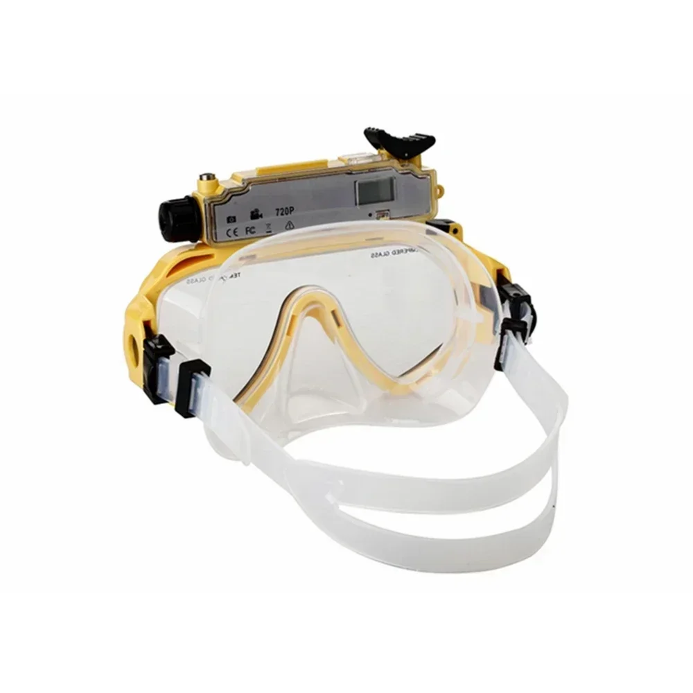 

New HD720P Waterproof Diving Glasses Mask Swimming Pool Underwater 30m Digital Video Camera