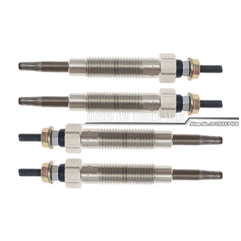 4 Pcs/Set Glow Plugs Car Heater Glow Plugs For Mitsubishi /SHOGUN 1994-2000 /PAJERO /2.8 /4M40T /4M40 /GP5501/Gp7554 Glow plug