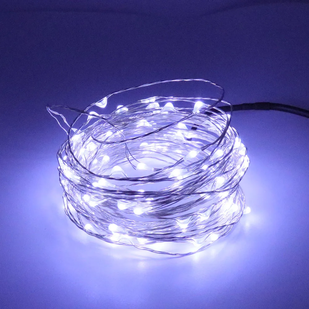 

5M-10M DC12V LED String Lights Christmas Garland Fairy Lights With 12v adapter Waterpoof Garden Holiday Party Decoration
