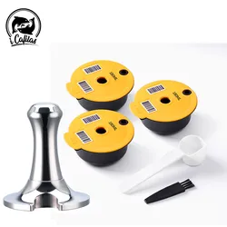 60/180/200/220ML icafilas Refillable Coffee Capsule for Bosch Tassimo Machine Reusable Coffee Filter Pod Espresso Adapter Maker