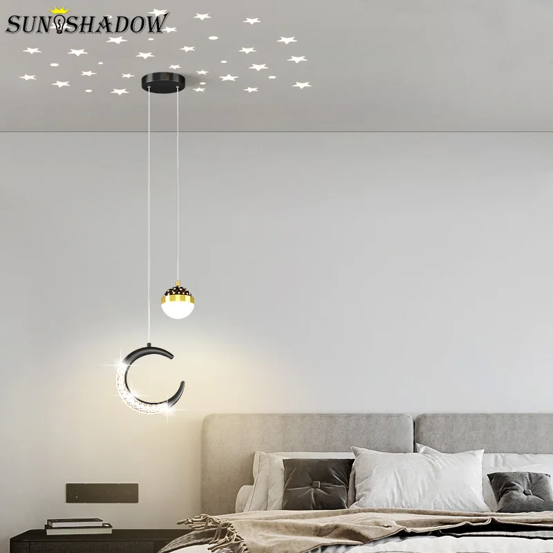 

Decoration Led Pendant Light Bedside Hanging Lamp Modern Led Pendant Lamp for Living room Bedroom Dining room study room Kitchen